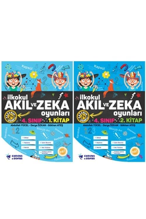Curious&Genius Ilkokul Akıl Ve Zeka Oyunları 4. Sınıf Seti ( 2 Kitap) Güncellenmiş Yeni Baskı