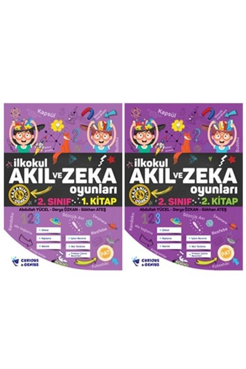 Curious&Genius Ilkokul Akıl Ve Zeka Oyunları 2. Sınıf Seti ( 2 Kitap) Güncellenmiş Yeni Baskı