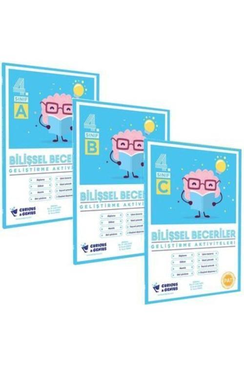 Curious&Genius Pat 4.Sınıf - Bilişsel Beceriler Geliştirme Aktiviteleri Seti (A-B-C Seri