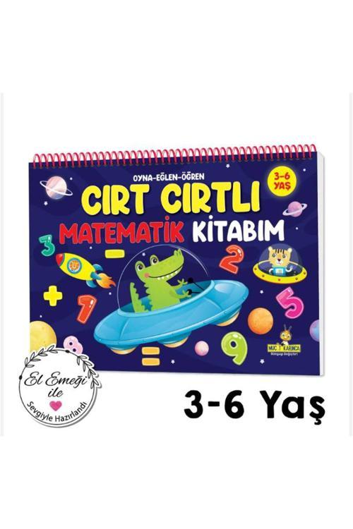 Yükselen Zeka Oyna Eğlen Öğren – Cırt Cırtlı Matematik Kitabım 3-6 Yaş Sayılar, Toplama, Çıkarma, Sudoku