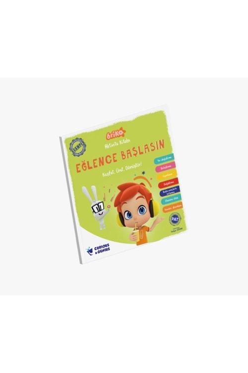 Curious&Genius Eğlence Başlasın  Briko Aktivite Kitabı  Keşfet Üret Dönüştür