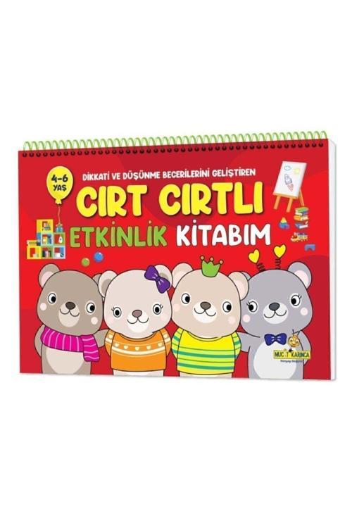 Yükselen Zeka Yayınları Cırt Cırtlı Etkinlik Kitabım: 4-6 Yaş