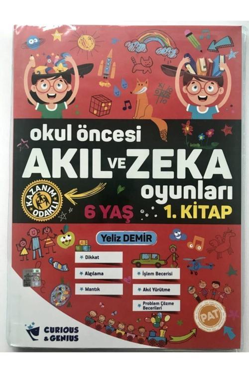 Curious&Genius Okul Öncesi Akıl Ve Zeka Oyunları 6 Yaş 2'Li Etkinlik Seti Curious&Genius