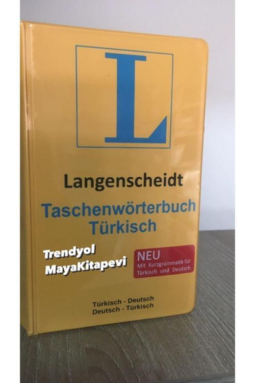 Langenscheidt Yayınları Taschenwörterbuch Türkisch (Almanca Sözlük)