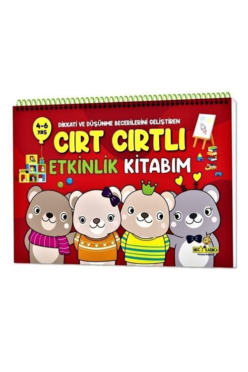 Yükselen Zeka Fx Cırtlı Etkinlik Kitabım: 4-6 Yaş Star Collection 210035