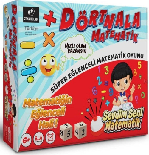 Dörtnala Matematik ( Çarpma - Toplama - Çıkarma - İşlem - Çarpım Tablosu - Matematik - Etkinlik )