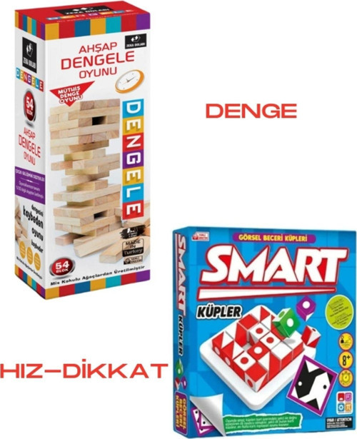 Dengele & Smart Küpler ( Denge Oyunu, Smart Küpler, Qbitz)