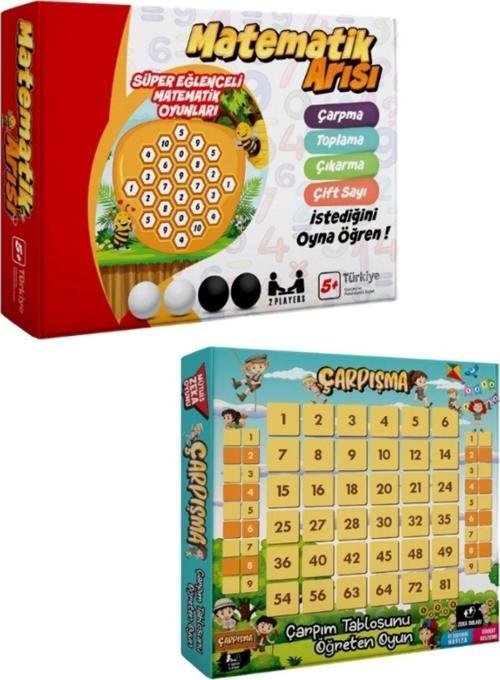 Matematik Arısı - Çarpışma ( Toplama, Çıkarma, Çarpma, Çarpım Tablosu,  Rakamlar, Sayılar )
