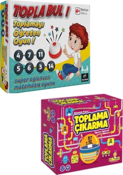 Topla Bul & Toplama Çıkarma ( Zeka Dolabı, Topla Bul, Yükselen Zeka, Toplama, Çıkarma)