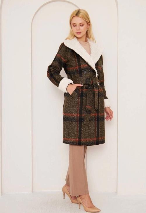 KÜRKLÜ EKOSE KABAN