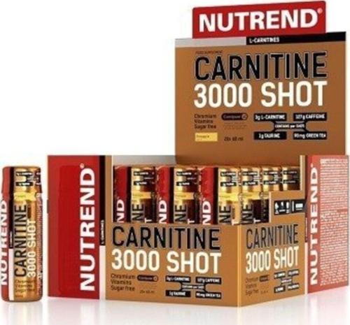 L-carnitine Shot 3000mg 20 Ampül Portakal