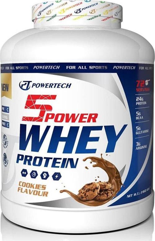 5power Whey Protein2160 gr Kurabiye Aromalı Protein Tozu