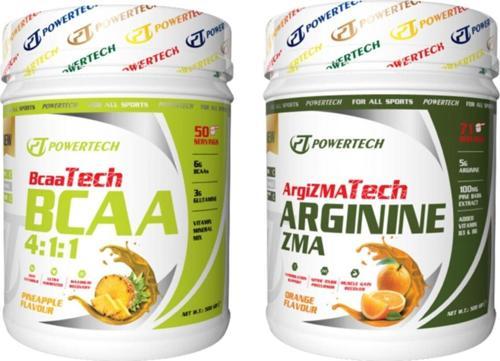 Bcaatech Bcaa 4:1:1 500 Gr Ananas Aromalı+arginine Zma 500 Gr Portakal Aromalı Arjinin