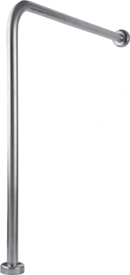 Engelli Yerden Duvara L Tipi Tutunma Barı Paslanmaz