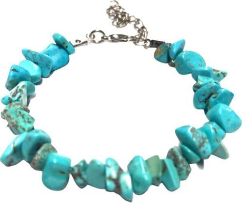 Sertifikalı Burç Taşı İkizler Burcu Turkuaz Taşı Bileklik