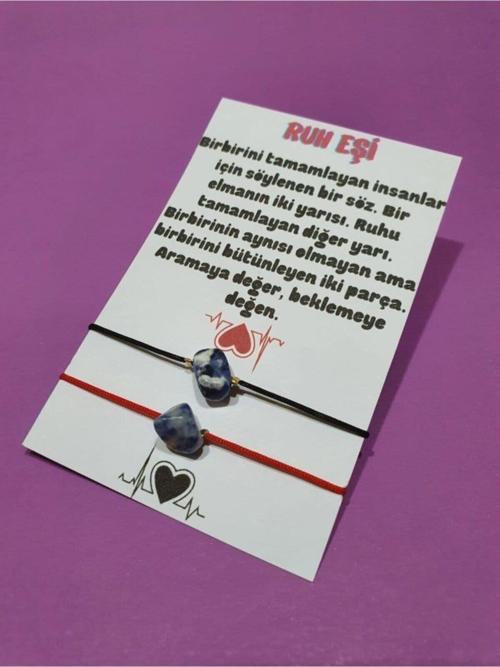 Doğal Taşlı Ip Bileklik