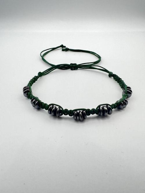 Hematit Doğal Taş Tasarım Bileklik