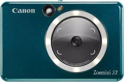 Instant Cam. Printer Zoemini S2 Fotoğraf Makinesi - Koyu Turkuaz