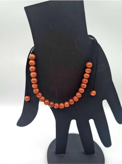 Yıldız Doğal Taş Bileklik Ayarlamalı Kilit Sistemi Her Bileğe Uyumlu