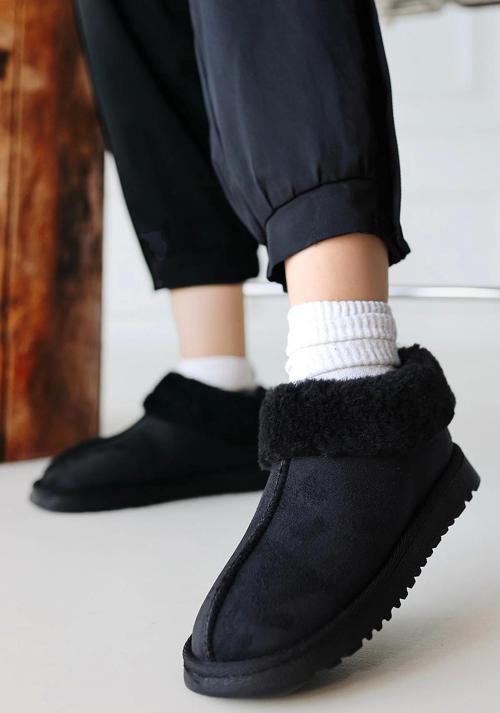 Abby Siyah Süet Bot