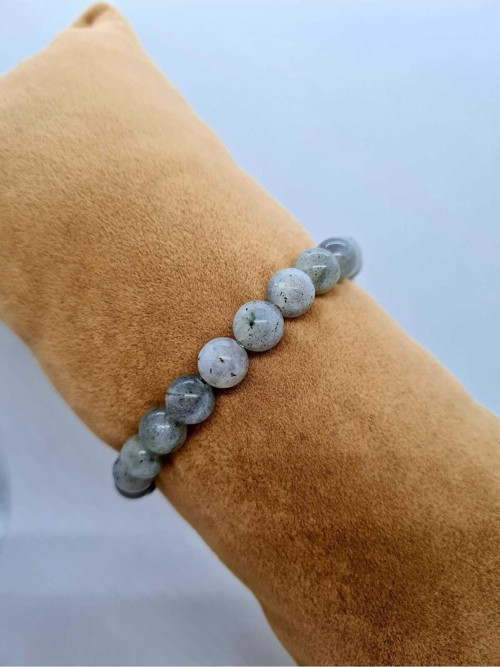 Labradorit Doğal Taş Bileklik 8MM