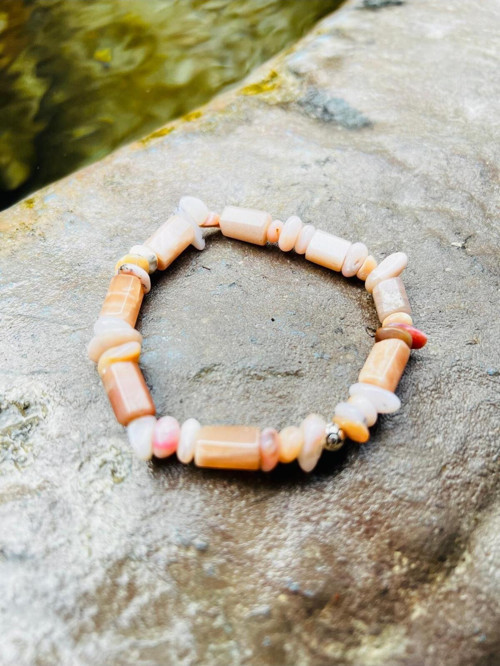 Sertifikalı Güneş Taşı Tasarım Bileklik Orijinal Doğal Taş AAA Kalite