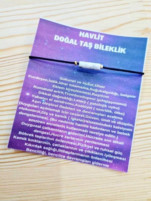 Havlit Doğal Taş Bileklik