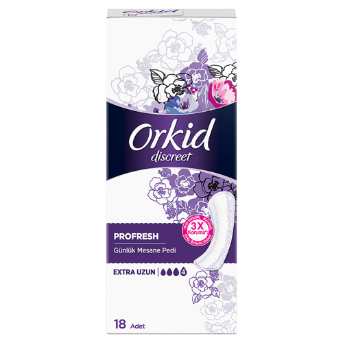 Günlük Mesane Pedi Extra Uzun 18 Adet