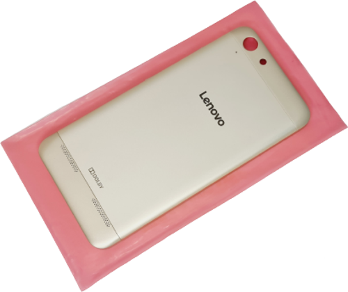 Lenovo K5 KASA Arka Pil Batarya Kapağı (Yan Tuş Takımı ) GOLD