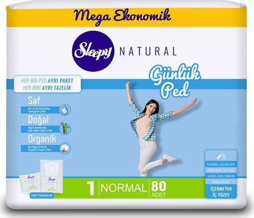 Natural Günlük Ped Mega Normal 400'lü