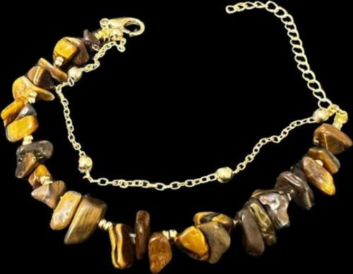 Sertifikalı Kaplan Gözü Doğal Taş Bileklik Özel Tasarım