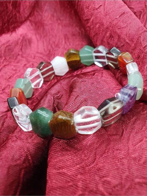 Doğal Çakra Taşı Rolex Bileklik