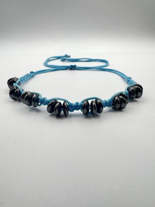 Hematit Doğal Taş Tasarım Bileklik