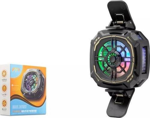 HDX4381 TELEFON BUZ SOĞUTUCU FAN MIKNATIS VE KLİPS RGB SİYAH