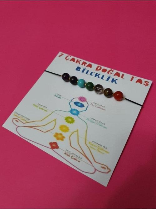 Çakra Bileklik Doğal Taş