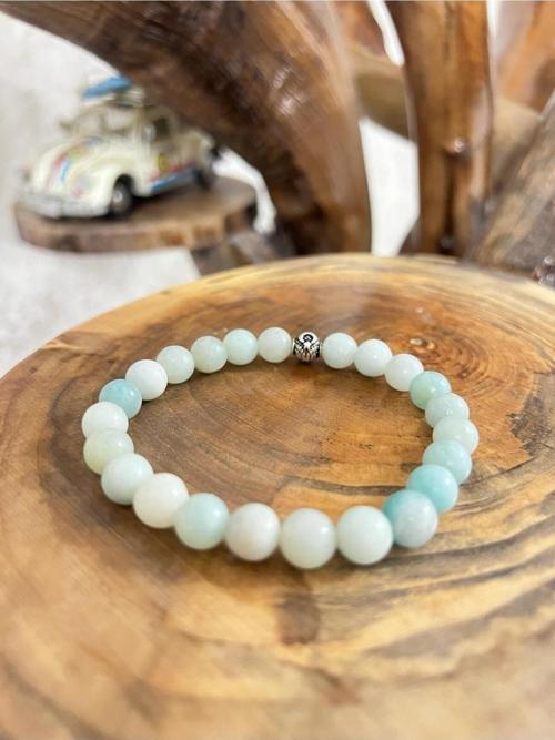 Sertifikalı Amazonit Bileklik