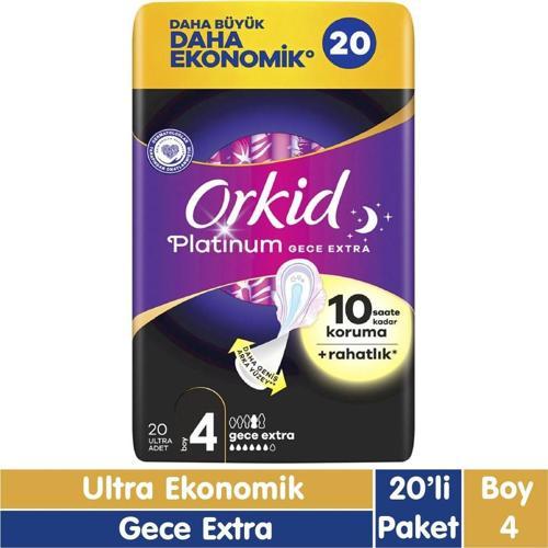Platinum Gece Extra Ped 20 Adet