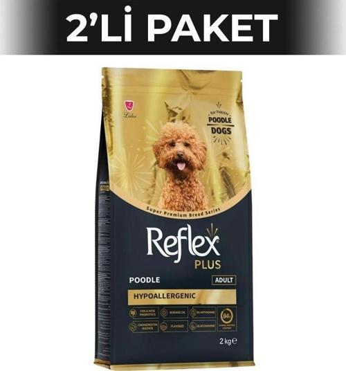 Poodle Hypoallergenic Tavuklu Yetişkin Köpek Maması 2 kg 2 Adet