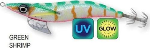 Squid Dealer #3.0N 14.3GR 10CM 3.5''/M Sahte Balık Green Shrimp