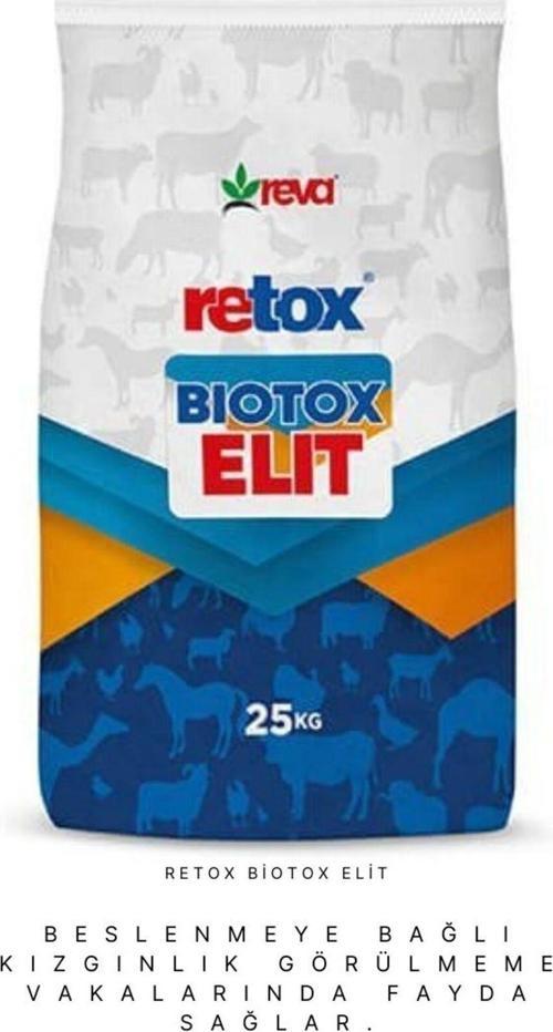 Retox Biotox Elit 25 Kg Kraft - Hayvan Kızgınlık Artırıcı - Tırnak Problemi Önleyici