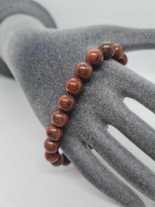 Jasper Doğal Taş Bileklik 8 mm