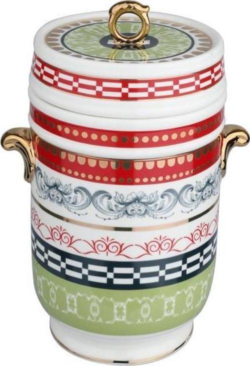 Lancelot Bone Kulplu Kavanoz 18Cm
