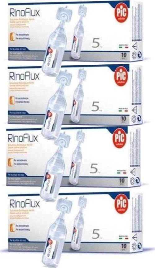 4 KUTU PIC SOLUTION PİC RİNOFLUX SERUM FİZYOLOJİK 5 ml x 10 Adet