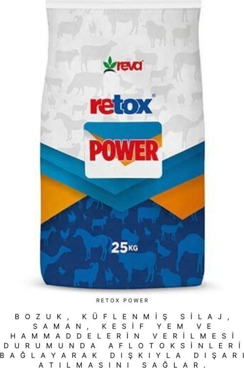 Retox Power Verim Düşüklüğü için Hayvan Yem Katkı 25 kg Kraft