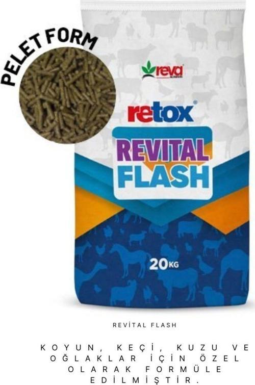 Revital Flash Küçükbaş Hayvanlar İçin Verim Arttırıcı Yem Katkı - 20kg