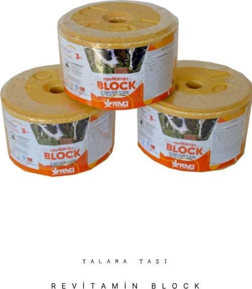 Revitamin Block 3KG Vitaminli Yalama Taşı