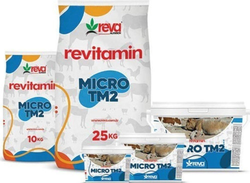 Revitamin Micro-Tm2 Mineral İçerikli Yem Katkı Maddesi 10 KG Kova