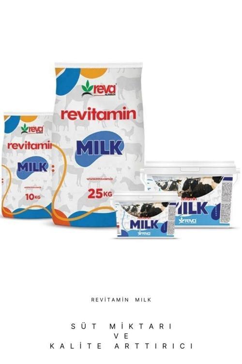 Revitamin Milk Süt Verim Artırıcı Hayvan Yem Katkısı 10 KG Kova