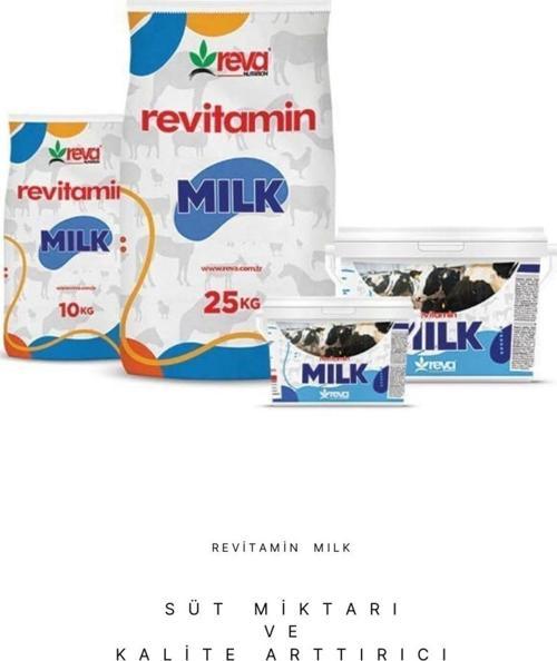 Revitamin Milk Süt Verim Artırıcı Hayvan Yem Katkısı 10 KG Kova