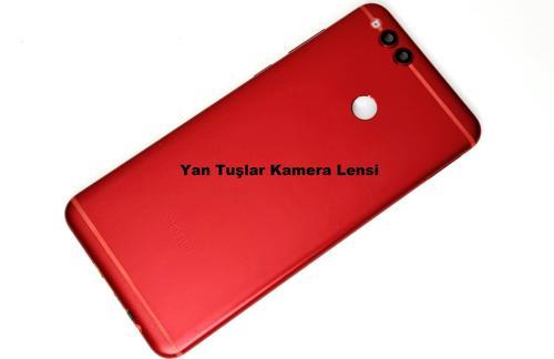 Huawei Honor 7X Kasa Arka Pil Batarya Kapağı KIRMIZI